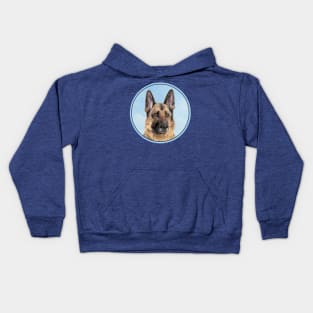 German Shepherd Kids Hoodie